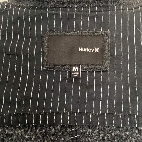 Hurley Gray Blazer Style Jacket - Picture 8 of 10